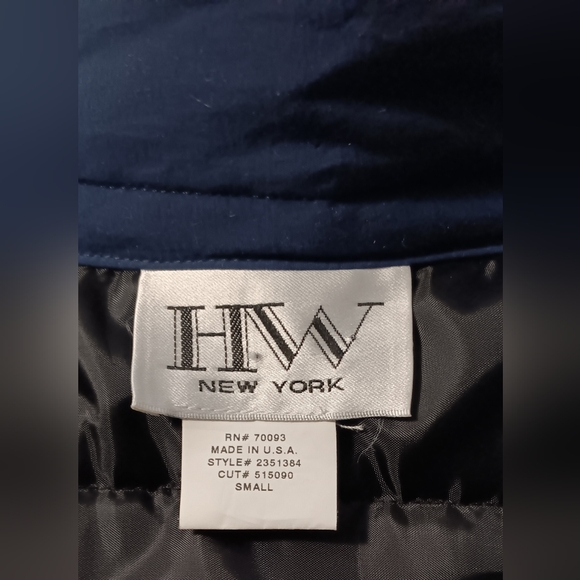 HW New York lightweight puffer jacket size small - Picture 4 of 5